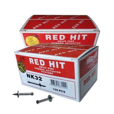 Chiodo da sparo in stile NK elettro-galvanizzato 22-62 mm Lunghezza per costruzioni in cemento
