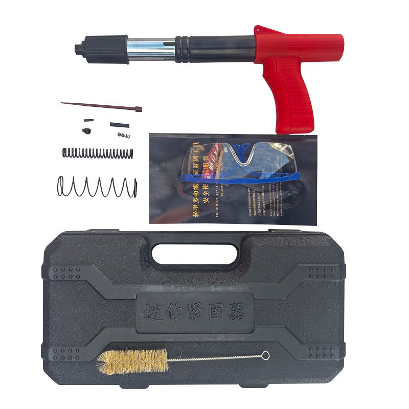Portabile leggero senza fili mini manuale Fissatore di cemento muro soffitto fissaggio pistole a chiodi