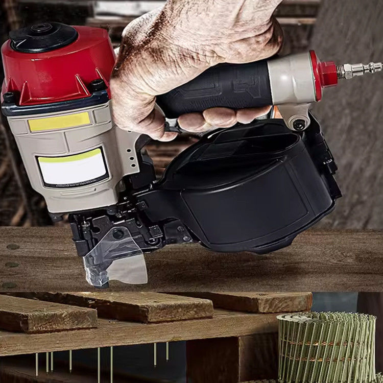 Max Nail Gun AirClaw CN70 La perfetta chiusura pneumatica per le applicazioni di pallet coil