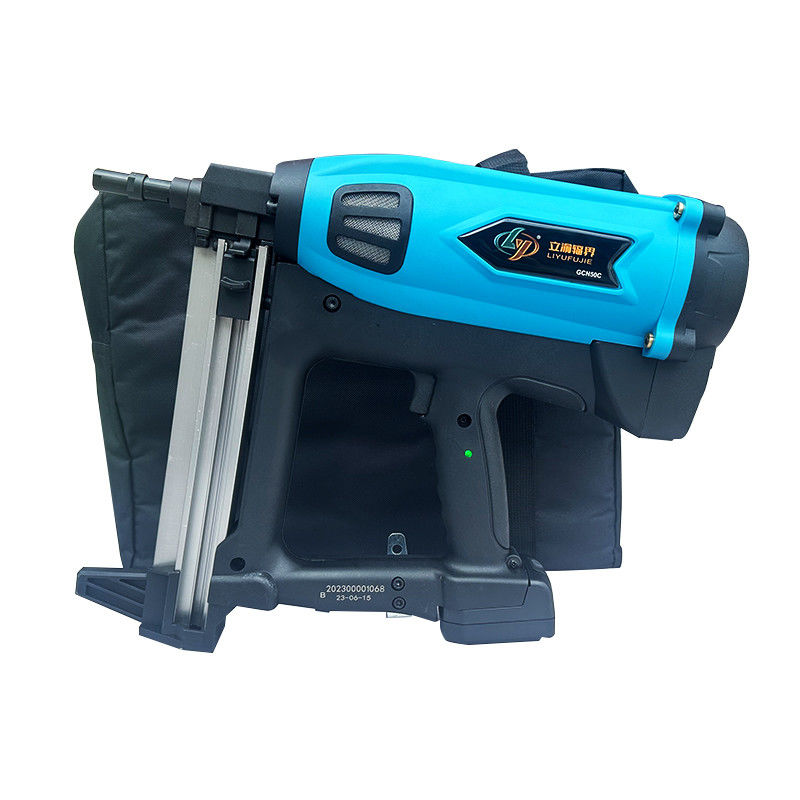 Pistola a chiodi a gas GCN50 Batteria senza fili Uesd per chiodi in acciaio per calcestruzzo 4000 chiodi per carica