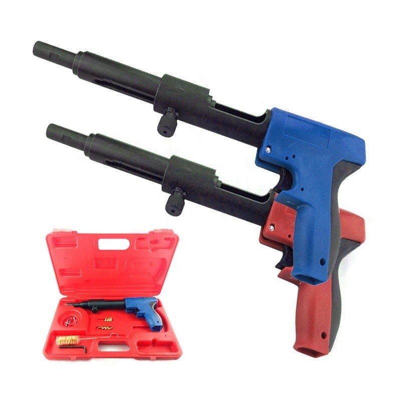Mini Nail Gun di grado industriale in polvere azionata in acciaio ferro fonte di alimentazione manuale 335mm lunghezza