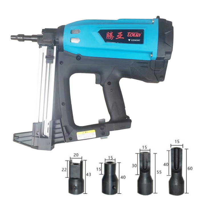 Potente pneumatico multifunzione batteria senza fili Concrete Nailer per GSN50C 1 1/2IN