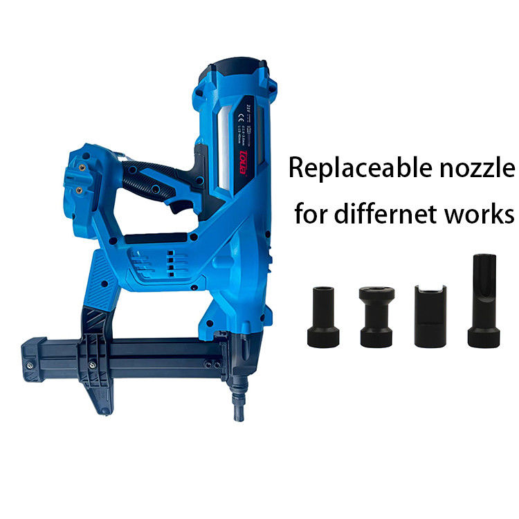 Pistola da chiodo a batteria di grado industriale DCCN40A Nailer in cemento senza fili per progetti in legno