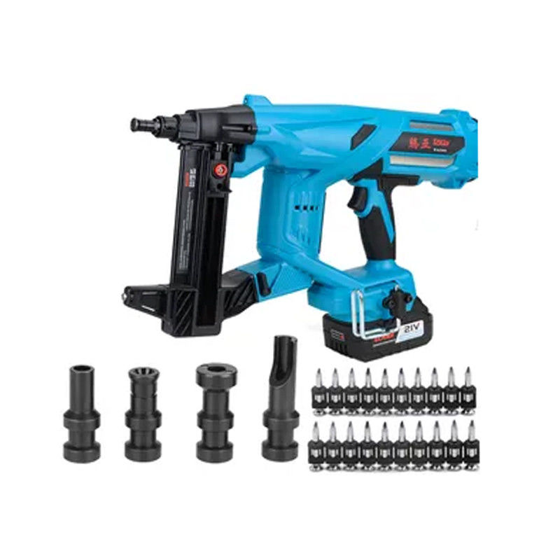 Toua DCCN40 Lithium Electric Cordless Steel Nail Gun per impianti idroelettrici 21V/4.0Ah
