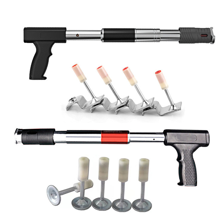 Pistola a chiodi integrata per chiodi a parete Pistola da sparo per attrezzi di fissaggio Pistola da soffitto
