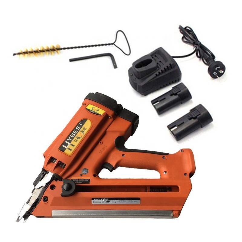 2 1/2 IN Lungozza massima del chiodo 7.2V Batteria agli ioni di litio Testa tagliata Inchiostro in legno GFN3490