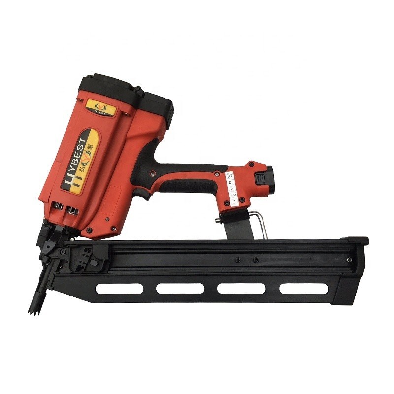 Compatto e portatile 21° cordless framing Nailer per chiodi 2in