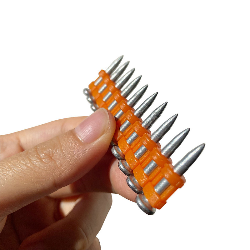Chiodi a punta di proiettile per strutture di calcestruzzo forti e precise