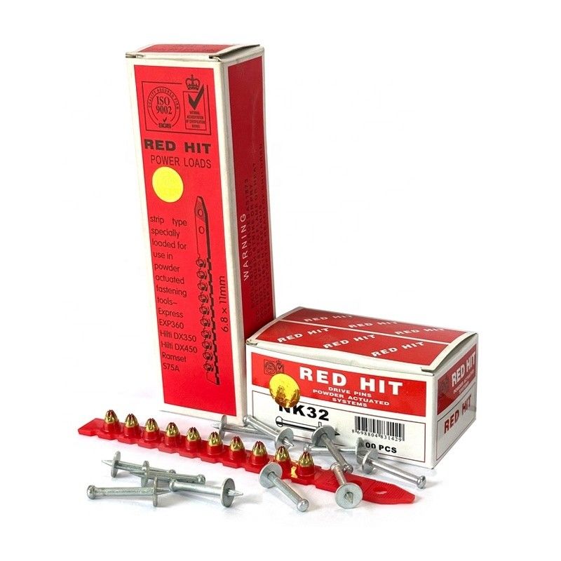 Concrete Nail RED HIT 6.8*11 carichi di potenza e pin di azionamento NK32 con stile a testa piatta