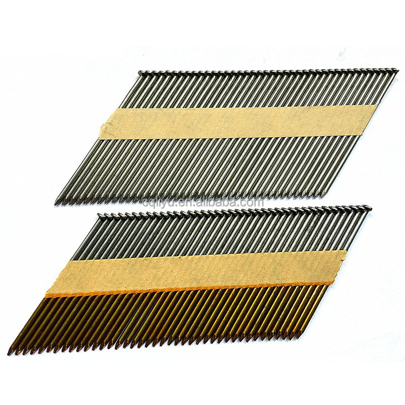 34 gradi carta collata cornice bastoncini chiodi bastoncini di carta drive pin hardware fissaggi 7,0 mm diametro della testa