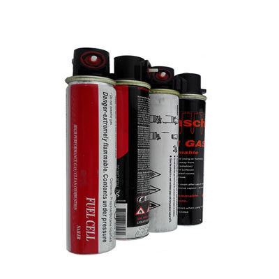 FC165 Bottiglia di gas Bottina di gas Butano Cella di combustibile Bottina di gas con capacità di 40 g/75 ml