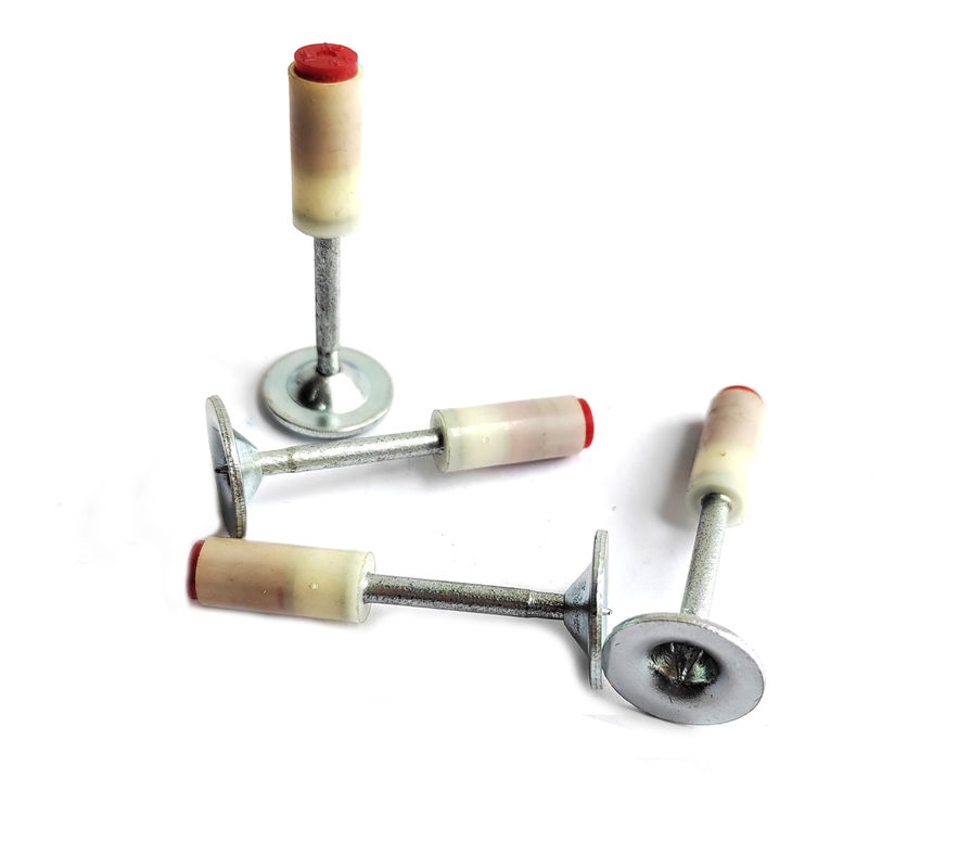 Costruzione edilizia 100PCS 7.3mm Chiodi rotondi 25mm per Mini Manuale Pistola da chiodo in acciaio