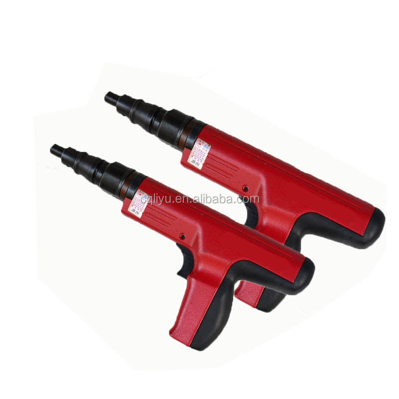 Pistola a chiodi di calcestruzzo manuale rossa per cariche di polvere S1.27Cal 6.8*11mm