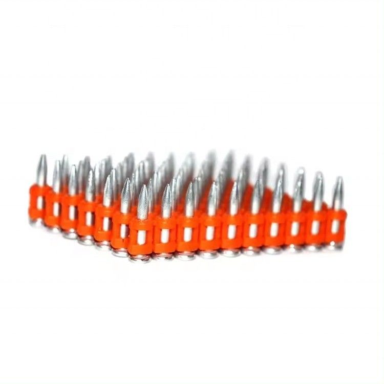 16-38 mm lunghezza passo scaffale punta proiettile chiodi a gas per chiodi a gas azionati galvanizzati