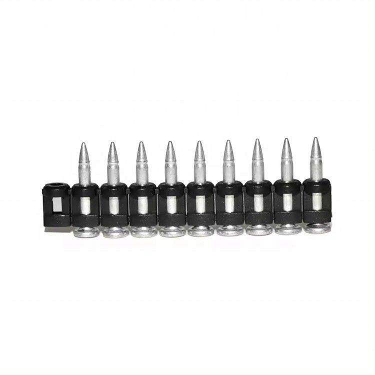 Pistola da chiodo ad azionamento a gas di plastica con chiodi in cemento di 3,0*22 mm con colore personalizzato