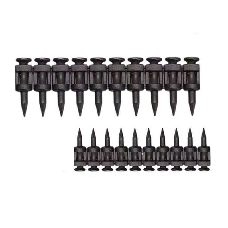 Plastico Continueb Shooting Batteria di calcestruzzo Nail Gas Drive Pin per un'installazione facile