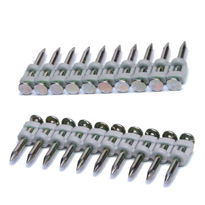 1000pcs/Box 27mm Acciaio Concreto Collated Pins/Nail per Gas Nail Gun Concreto Nail