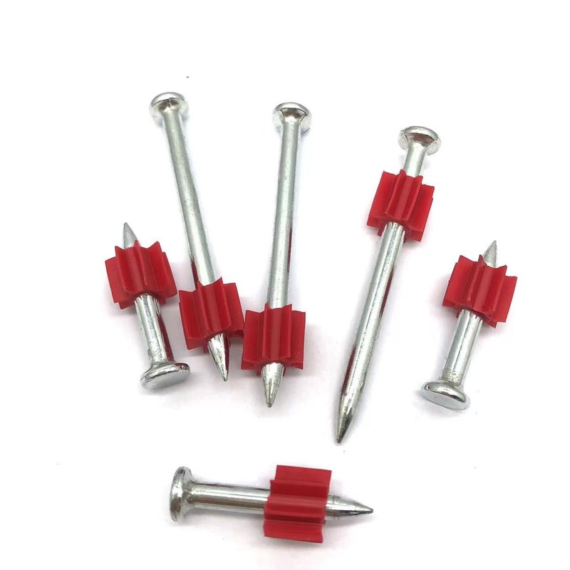 Inventario di chiodi per calcestruzzo.300 'Head Drive Pin PD Shooting Nails per il tiro sul calcestruzzo