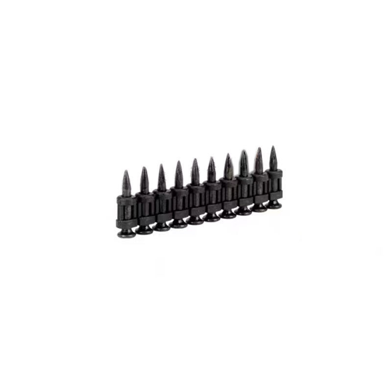 3.0mm diametro del bastone Chiodi di cemento in acciaio nero per pistole a gas