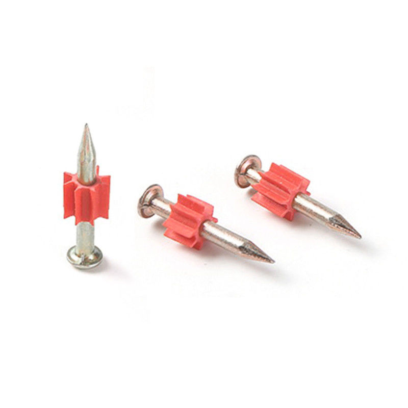1.2-6mm Shank Dia. Pistola da chiodo a polvere per chiodi di cemento Materiale in acciaio forte